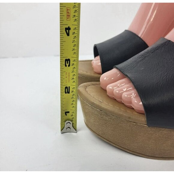 Steve Madden Welsh Black Womens Shoes Size 7.5 M Sandals - Picture 7 of 9